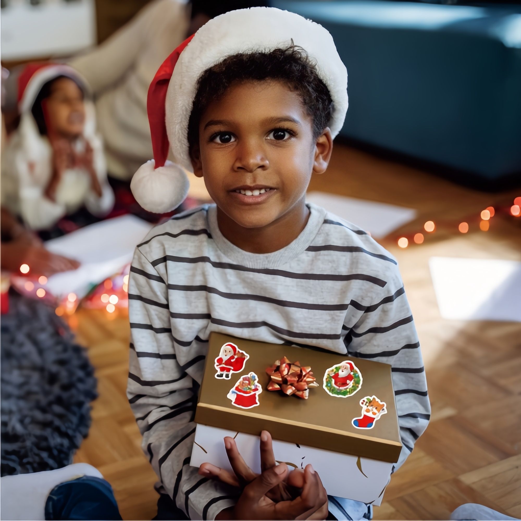 50 PCS Christmas-themed Stickers For DIY Luggage Laptops Skateboards Motorcycle Bikes Suitcase Decals Graffiti Stickers Perfect Gift For Children