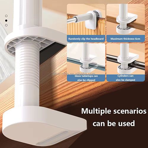 New Arrivals Gooseneck Phone & Tablet Stand Adjustable Desk Clamp Holder - 360° Rotating Flexible Arm for iPhone iPad Mobile Phone Stand Phone Holder  Lazy Brackets