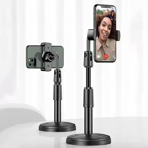 Universal Multi-functional Retractable Mobile Phone Stand For Live Broadcast  Portable Adjustable Extend Support Desk