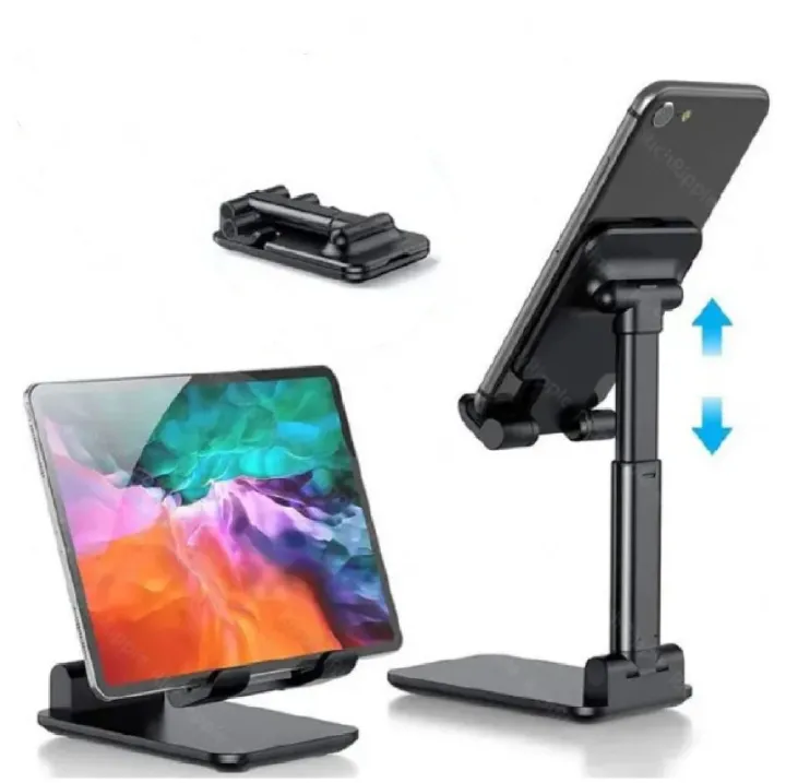 Universal Foldable Mobile Phone Holder  Desktop Tablet Holder Portable Adjustable Extend Support Desk Phone Desktop Stand