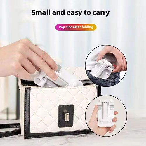 Universal Foldable Mobile Phone Holder  Desktop Tablet Holder Portable Adjustable Extend Support Desk Phone Desktop Stand