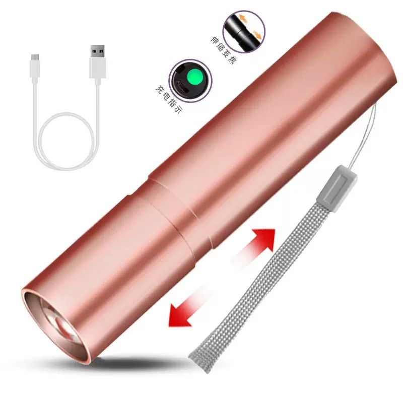 LED Rechargeable Flashlights High Power and High Brightness Led Lights Strong Light Waterproof Long Shot Professional Portable Torch Light Super Small Durable Flashlight Outdoor Lighting Torches