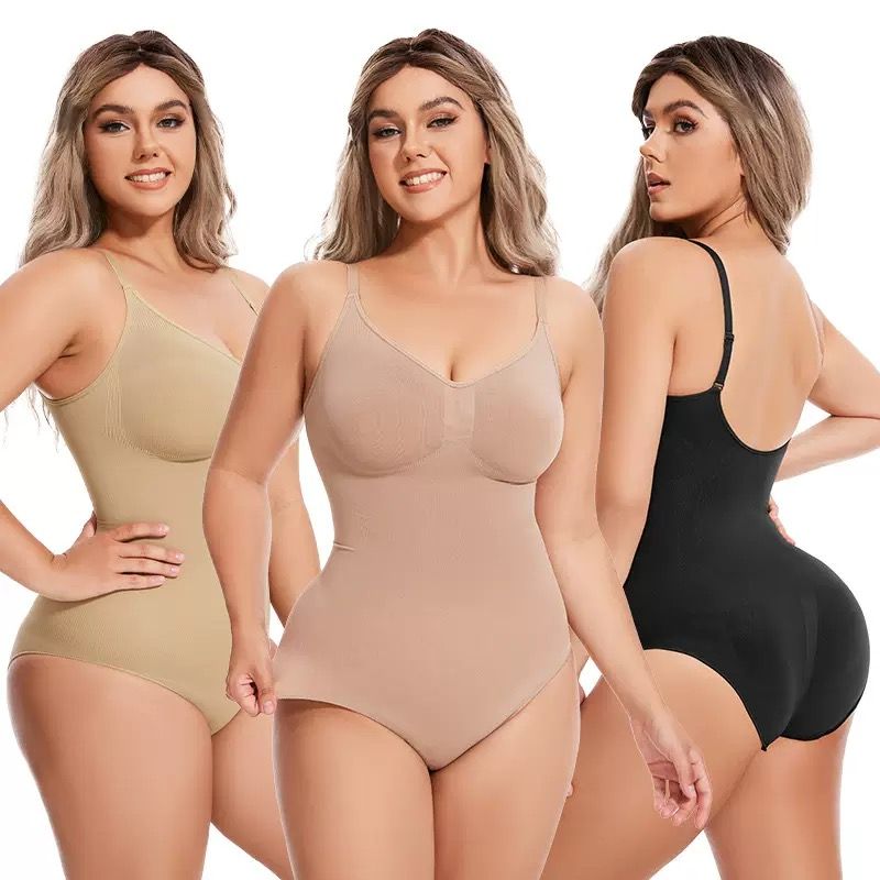 Women's Shapewear Tummy Control & Butt Lifter Invisible Bodysuit – Wear Under Dresses, Slimming Camisole Style, Full-Body Sculpting, Flat Belly & Lifted Butt Shapewear, Comfortable & Skin-Friendly