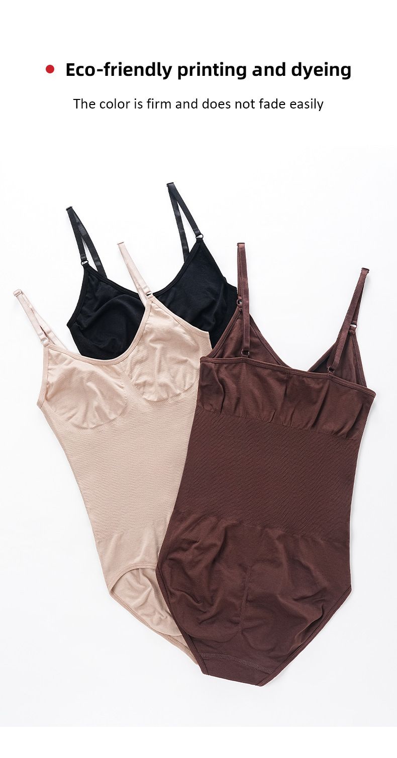 Women's Shapewear Tummy Control & Butt Lifter Invisible Bodysuit – Wear Under Dresses, Slimming Camisole Style, Full-Body Sculpting, Flat Belly & Lifted Butt Shapewear, Comfortable & Skin-Friendly