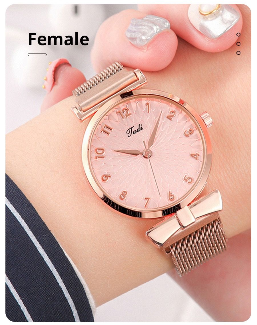 2PCS Watch &  Bracelet Set Wrist Watch Stylish African Design 2-in-1 Accessory for  Kenyan Ladies Office/Daily Wear Best Value