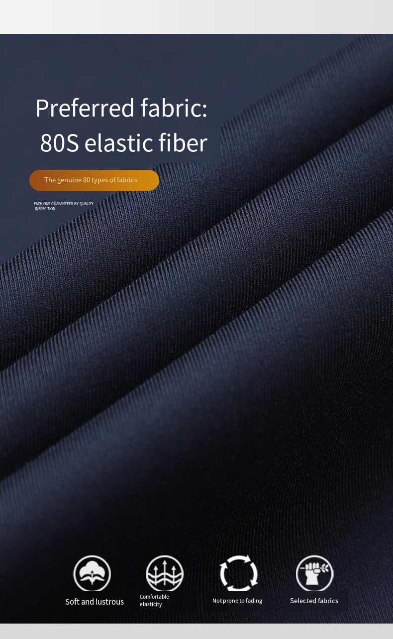 High quality men men's trousers casual thin stretch slim straight tube business suit trousers men's wear