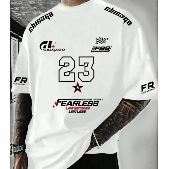 Summer hockey short-sleeved American sports printed football retro basketball jerseys men's T-shirts casual loose