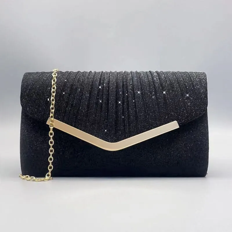 Women's fashionable European-style handbags - envelope-style, with a namey lady's style, suitable for evening events, formal dress, noble banquet bags, wedding cheongsam bags