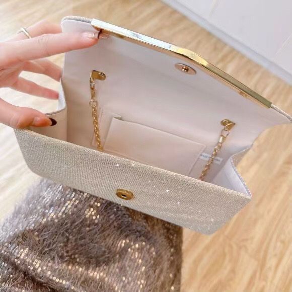 Women's fashionable European-style handbags - envelope-style, with a namey lady's style, suitable for evening events, formal dress, noble banquet bags, wedding cheongsam bags