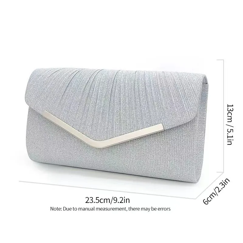 Women's fashionable European-style handbags - envelope-style, with a namey lady's style, suitable for evening events, formal dress, noble banquet bags, wedding cheongsam bags