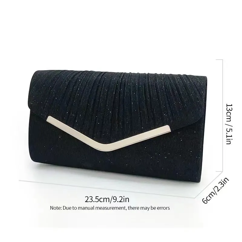 Women's fashionable European-style handbags - envelope-style, with a namey lady's style, suitable for evening events, formal dress, noble banquet bags, wedding cheongsam bags
