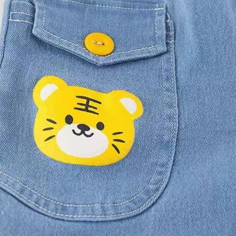 2 pcs set for children aged 0-5 new trendy boys' summer short-sleeved. Children's summer clothing with cartoon designs. Baby lightweight style.