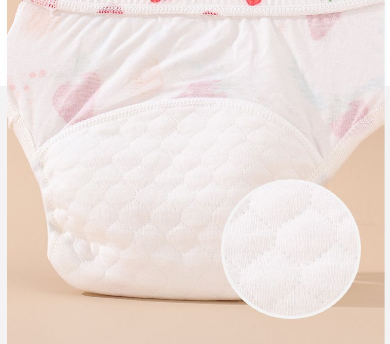 5 pcs baby toilet training pants - Boys' and girls' underwear, learning pants, waterproof and washable, diaper-free, urine-proof pants