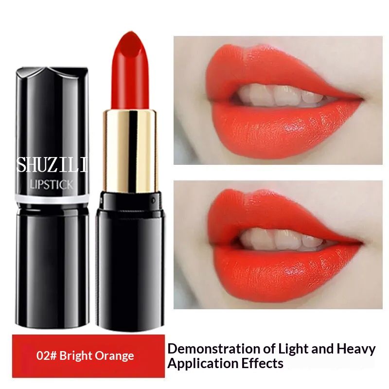 The popular "period color" lipstick is not prone to fading, does not stick to cups, is moisturizing and nourishing, suitable for students with yellow skin tones and those who are bare-faced. It comes