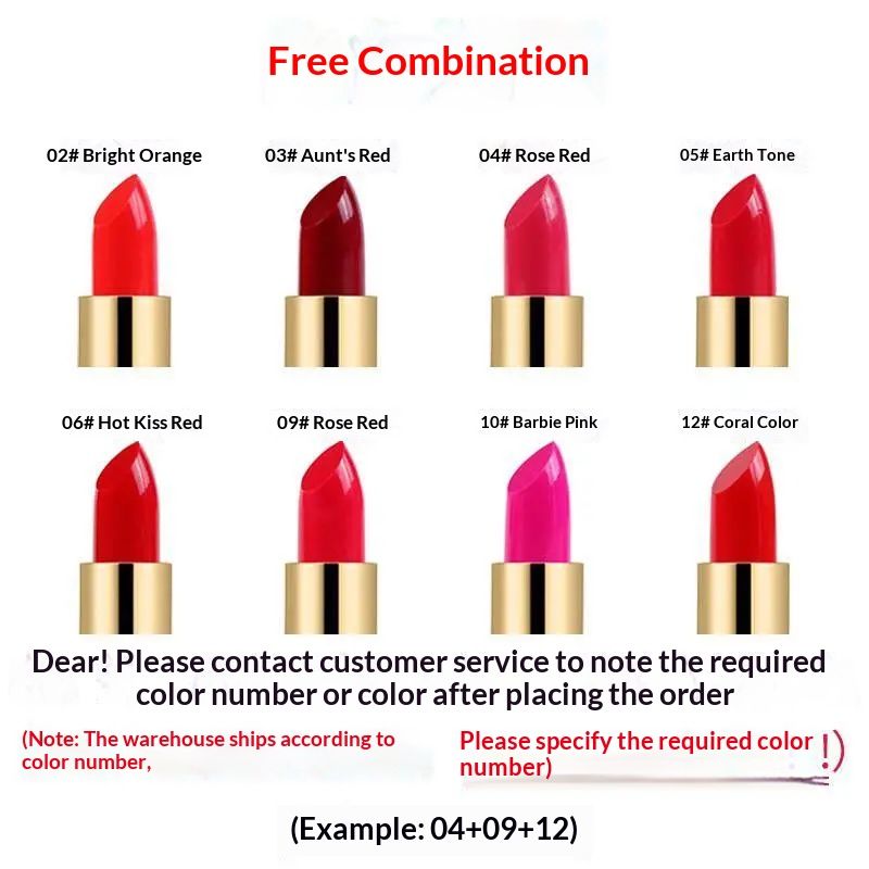 The popular "period color" lipstick is not prone to fading, does not stick to cups, is moisturizing and nourishing, suitable for students with yellow skin tones and those who are bare-faced. It comes