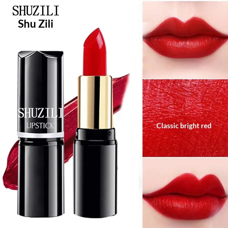 The popular "period color" lipstick is not prone to fading, does not stick to cups, is moisturizing and nourishing, suitable for students with yellow skin tones and those who are bare-faced. It comes