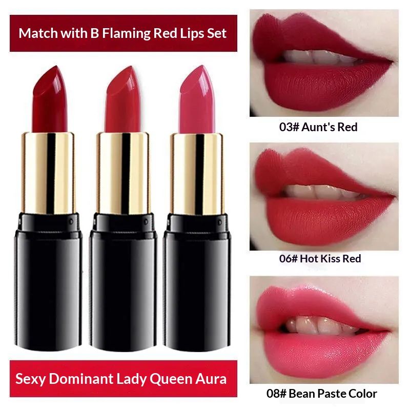 The popular "period color" lipstick is not prone to fading, does not stick to cups, is moisturizing and nourishing, suitable for students with yellow skin tones and those who are bare-faced. It comes