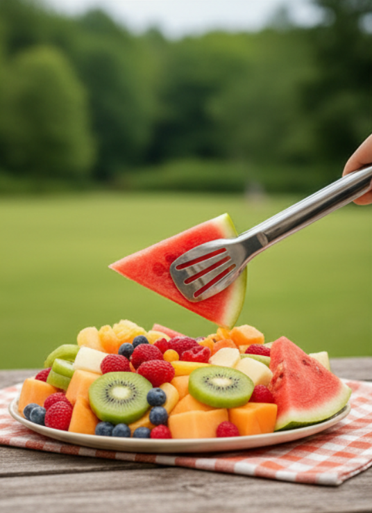 11 inch Cooking Tongs Stainless Steel Food Tong（T018）,for Catering Salad Grill Buffet