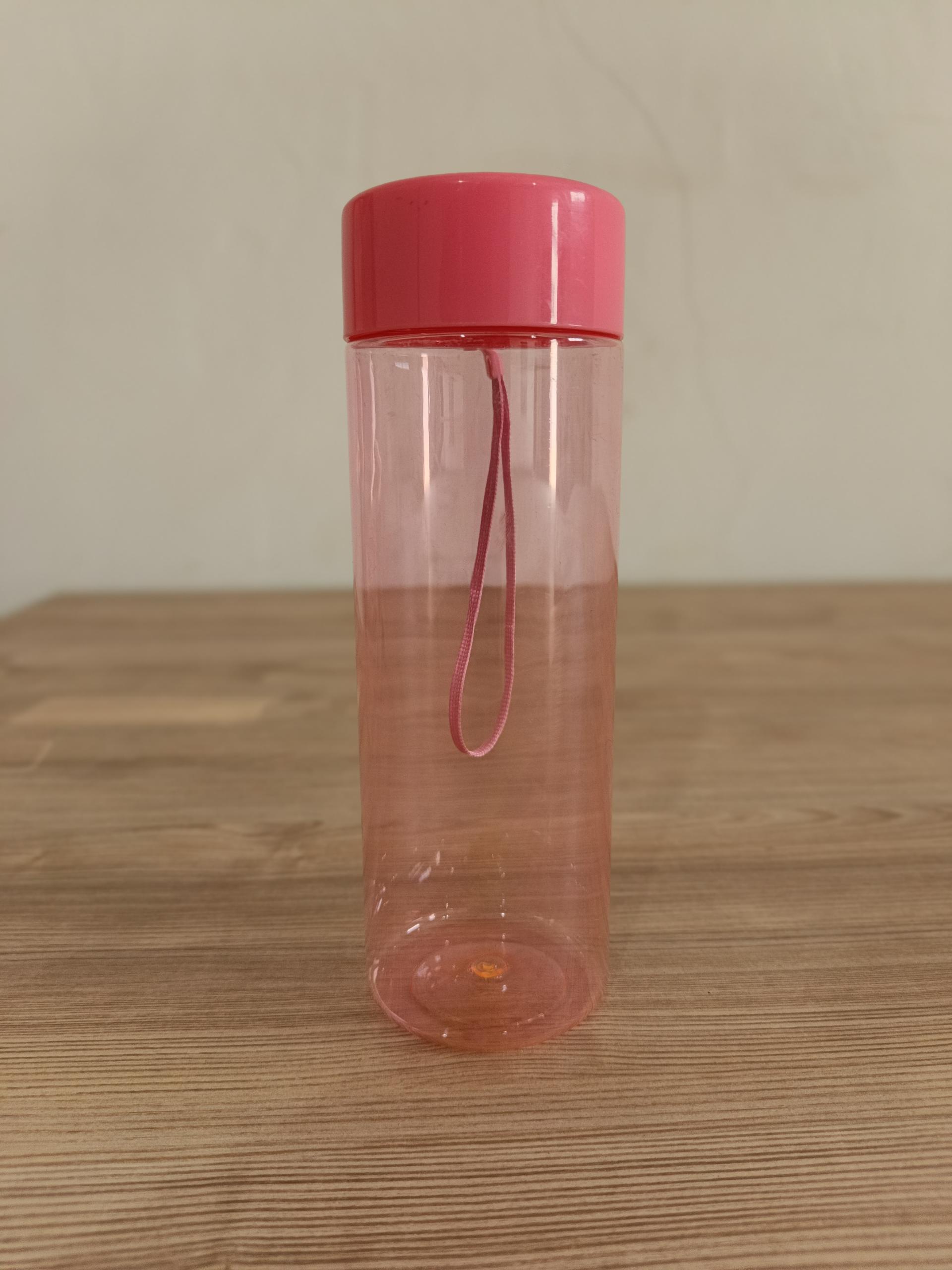 500ml Creative round Travel Water bottle – Fresh Macaron Color Palette, Portable Leak-proof Hydration Essential