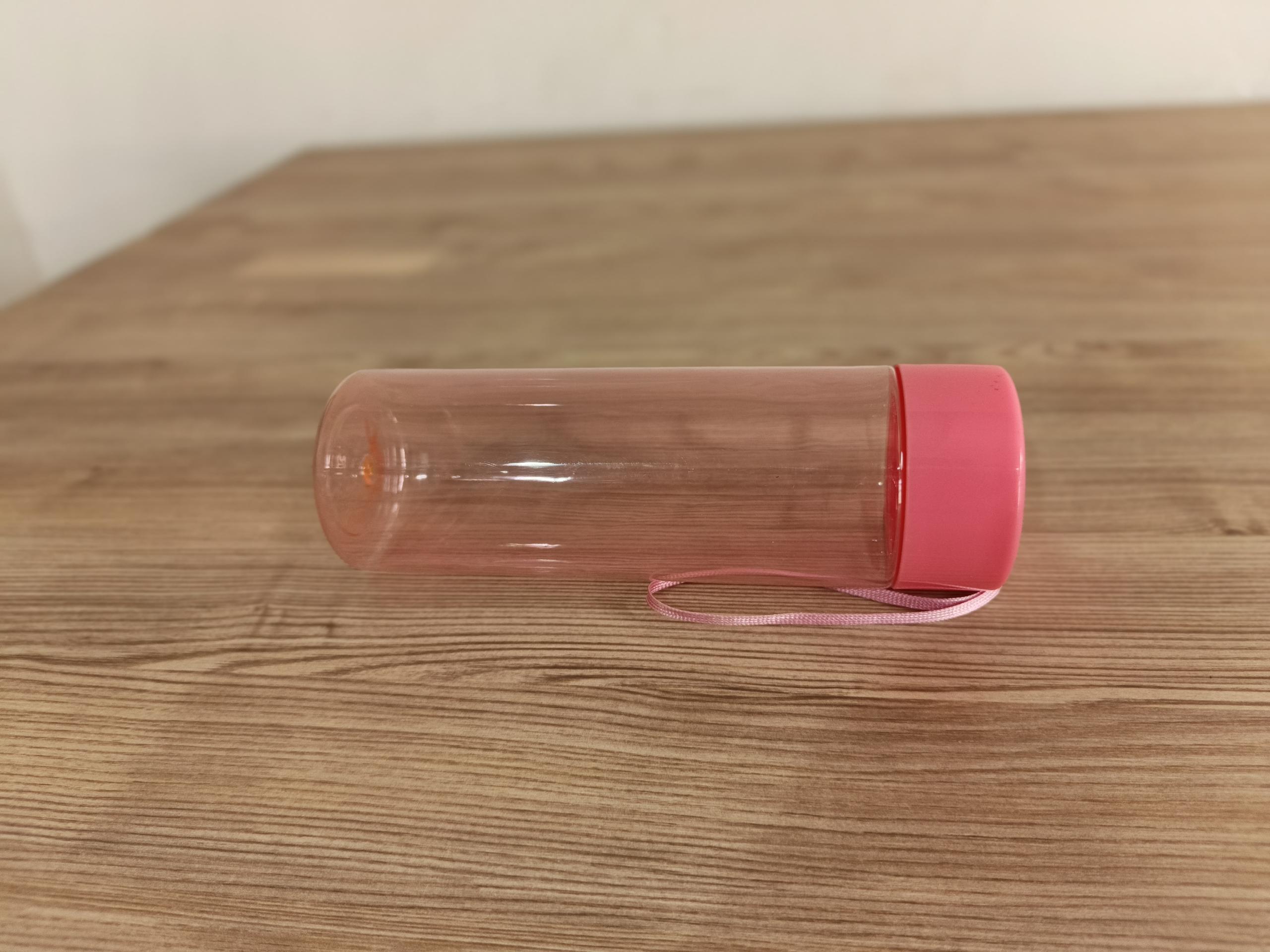 500ml Creative round Travel Water bottle – Fresh Macaron Color Palette, Portable Leak-proof Hydration Essential