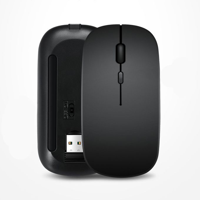 Wireless Bluetooth + 2.4G Dual-mode Rechargeable Optical Mouse (Black)Wireless Bluetooth + 2.4G Dual-mode Rechargeable Optical Mouse (Black)Wireless Bluetooth + 2.4G Dual-mode Rechargeable Optical Mou