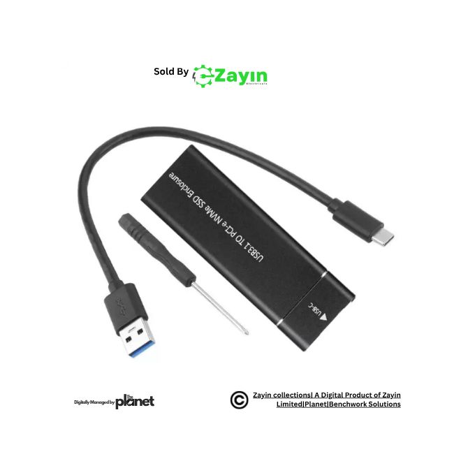 M.2 SSD Enclosure,  USB C M.2 Case, Type-C SSD Enclosure, M2 SSD Cover, NGFF SSD to USB, M.2 to USB Converter, SSD Hard Drive Case, 10Gbps SSD Box, M.2 External SSD Kit, M.2 Reader