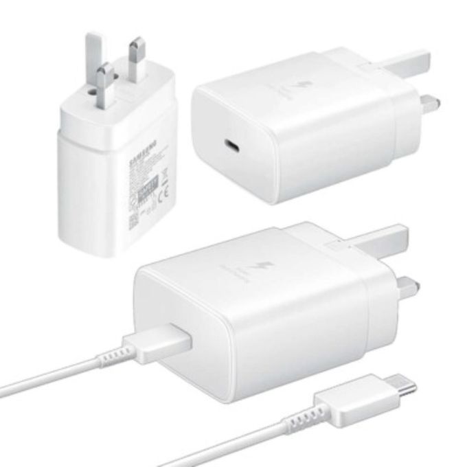 Samsung 45W USB-C Super Fast Charger Plug + 1M Cable