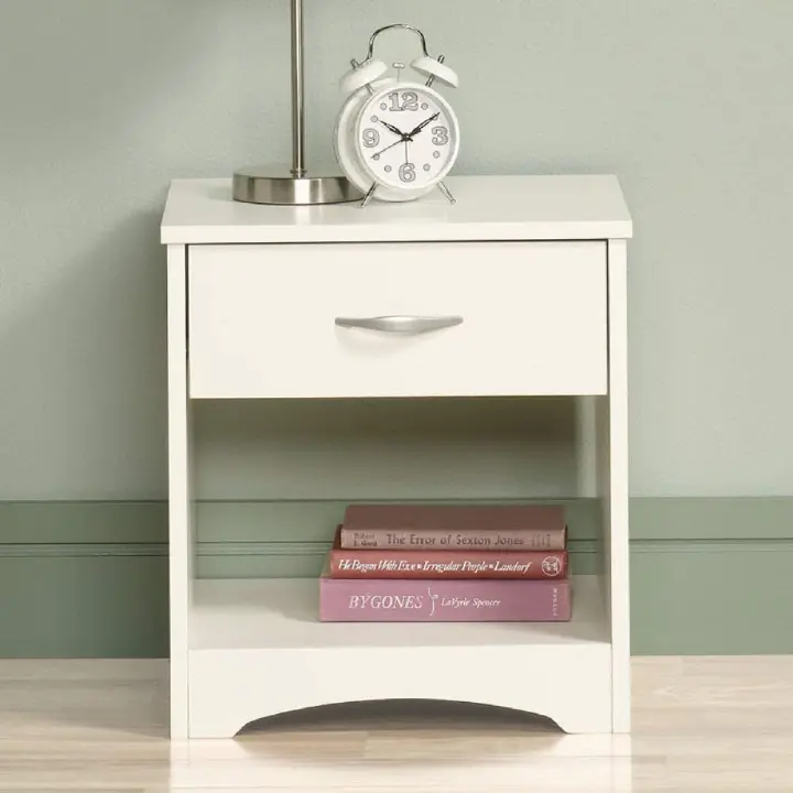 Nightstands Side Tables Sofa End Table With 1 Storage Drawers Small Bedside Table for Bedroom Furniture Snack Night Table