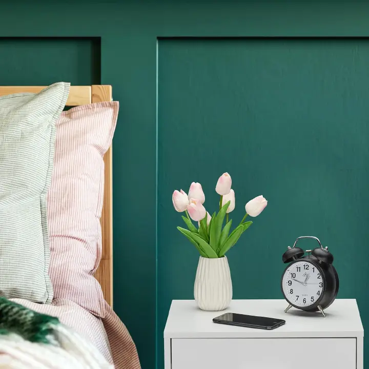 Nightstands Side Tables Sofa End Table With 1 Storage Drawers Small Bedside Table for Bedroom Furniture Snack Night Table