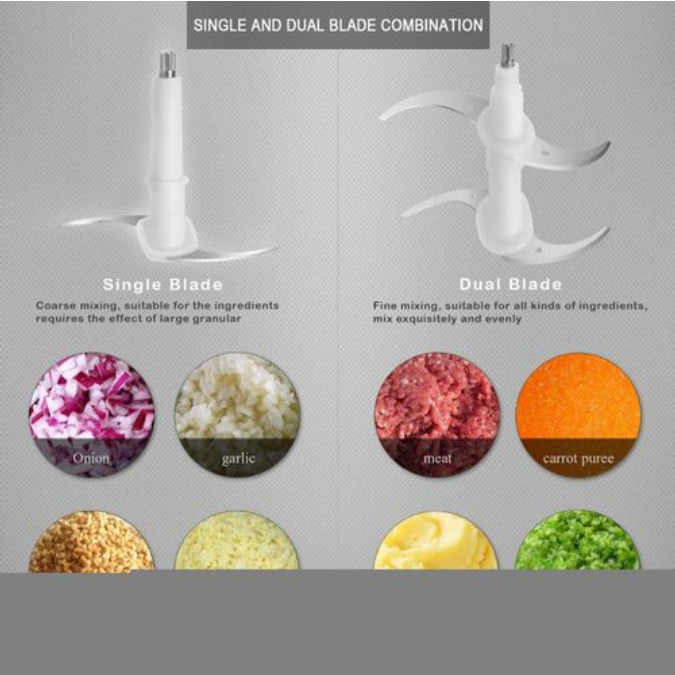 Multi-Functional Food Chopper Electric Blender For Meat Vegetables baby food processor, Meat Vegetable Chopper/Grinder/Mincer