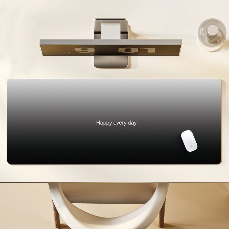 Super Large Mouse Pad for Gaming & Office, Thickened Ocean Wave Design, Non-Slip Rubber Base, Waterproof, Foldable, Extra Large Desk Mat for PC & Keyboard