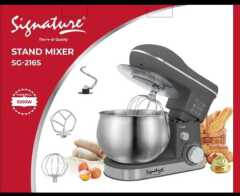 Signature 4L Stand Mixer — Your Kitchen’s Baking Powerhouse

Transform your kitchen into a baker’s haven with the Signature 4L Stand Mixer. With a 4-litre stainless steel bowl, a robust motor, and a f