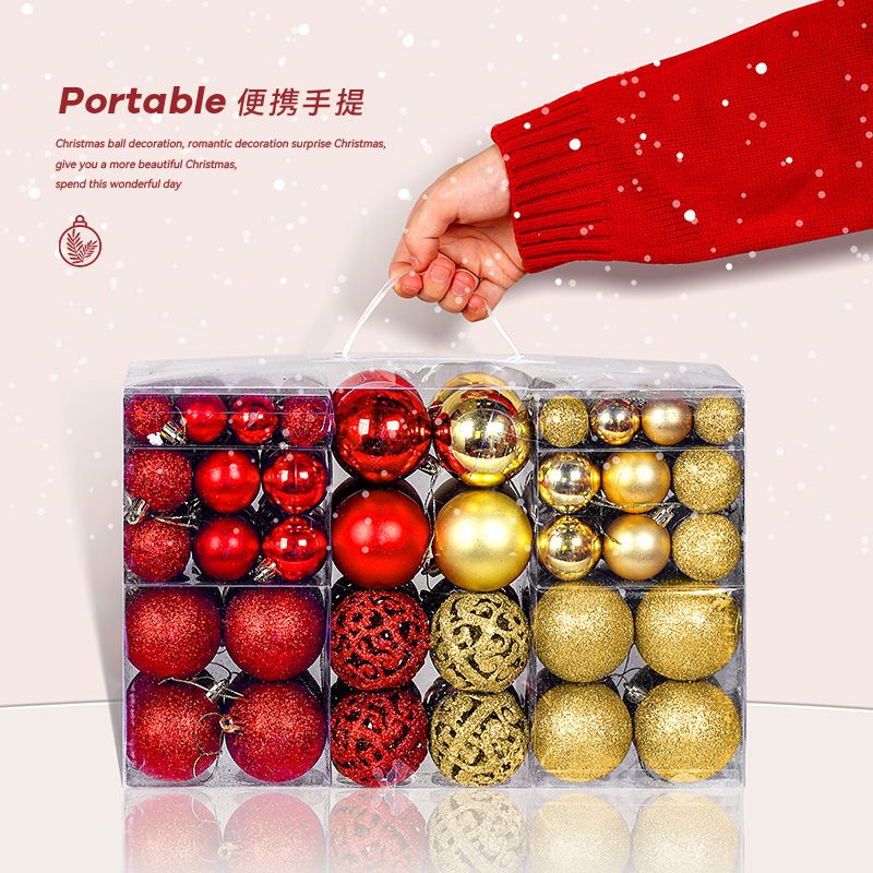 100Pcs Christmas Ball Ornaments – Shatterproof & Stunning
Transform your festive décor with this complete 100-piece set of beautifully crafted Christmas baubles. Designed with a shatterproof finish, t