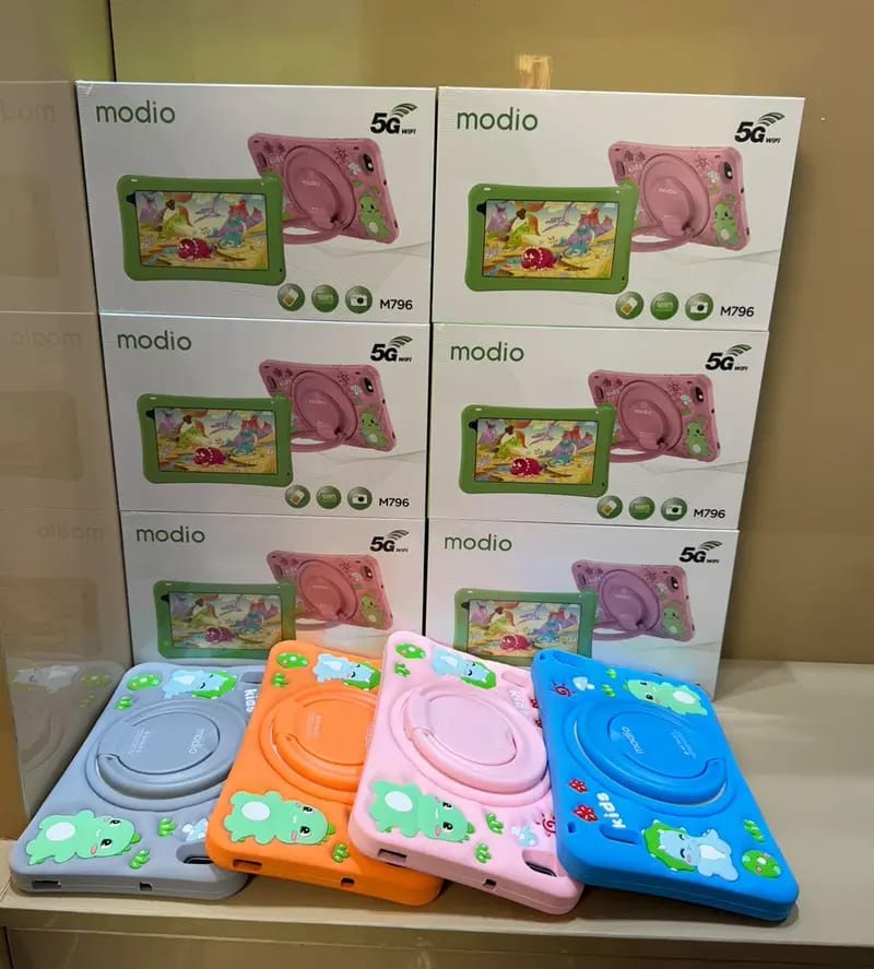 KIDS TABLET Modio M730* 



•Memory 256/6

•Display 7"inch

•Battery 4000mah

•Sim card

•Camera 5mp+2mp
