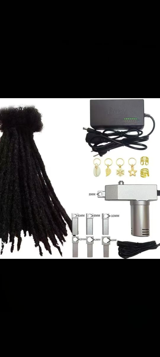 Complete Dreadlock Machine – Fast, Neat & Professional Locs Every Time! 🔥

Transform your loc journey with this high-performance dreadlock machine designed for clean, tight, and long-lasting dreadloc