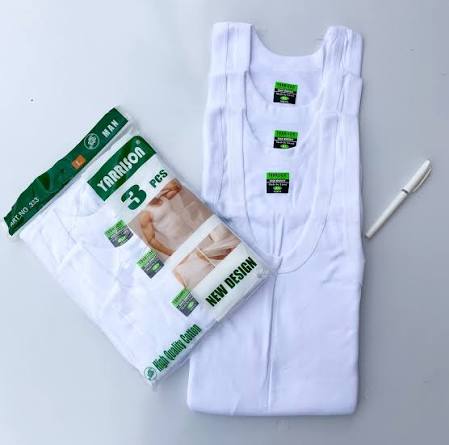Yarrison Men’s Vests – 3pcs (Premium Cotton, Strong & Comfortable)

Upgrade your everyday essentials with the Yarrison Men’s Vests 3pcs Set, crafted from high-quality cotton for unmatched comfort, br