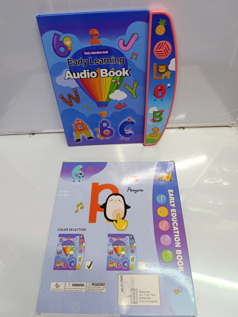 Battery-Operated Audio Book – Fun, Easy & Portable

Bring stories to life with this battery-operated audio book, perfect for kids and adults alike. Just insert batteries and enjoy clear, engaging nar