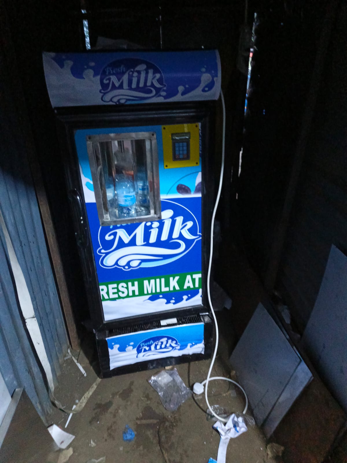 Milk ATM 72Lstainless tank -with cooling/without cooling mechanism