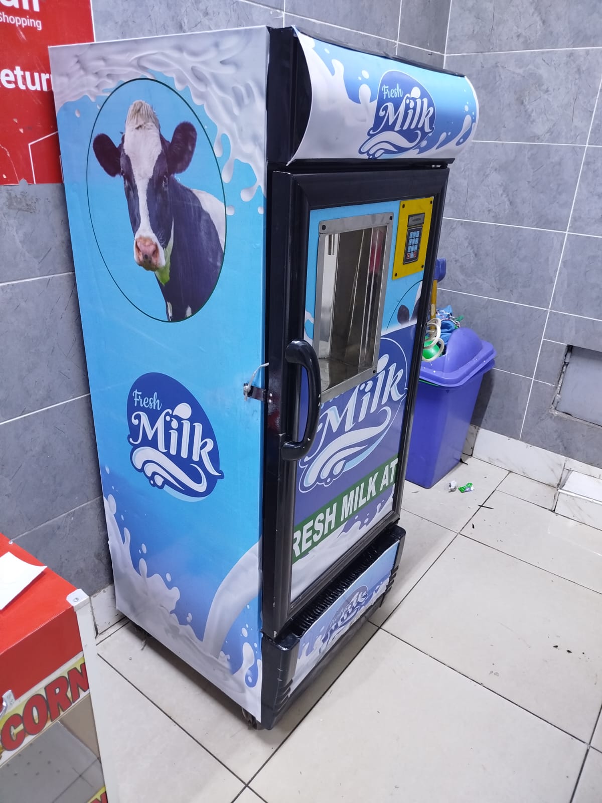 Milk ATM 72Lstainless tank -with cooling/without cooling mechanism