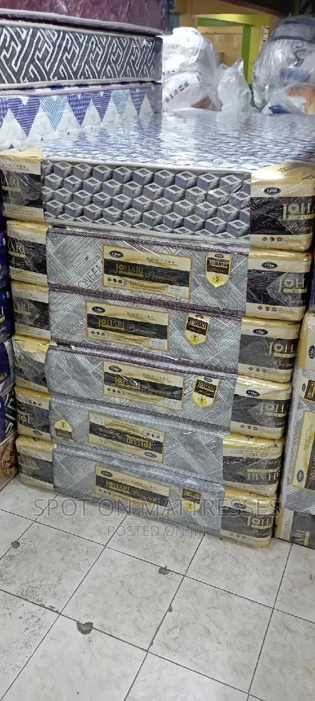 Johari 8-Inch Premium Comfort Mattress – Sleep Like Royalty! ✨

Upgrade your sleep experience with the Johari 8-Inch Mattress — a perfect blend of firm support, plush comfort and long-lasting durabili