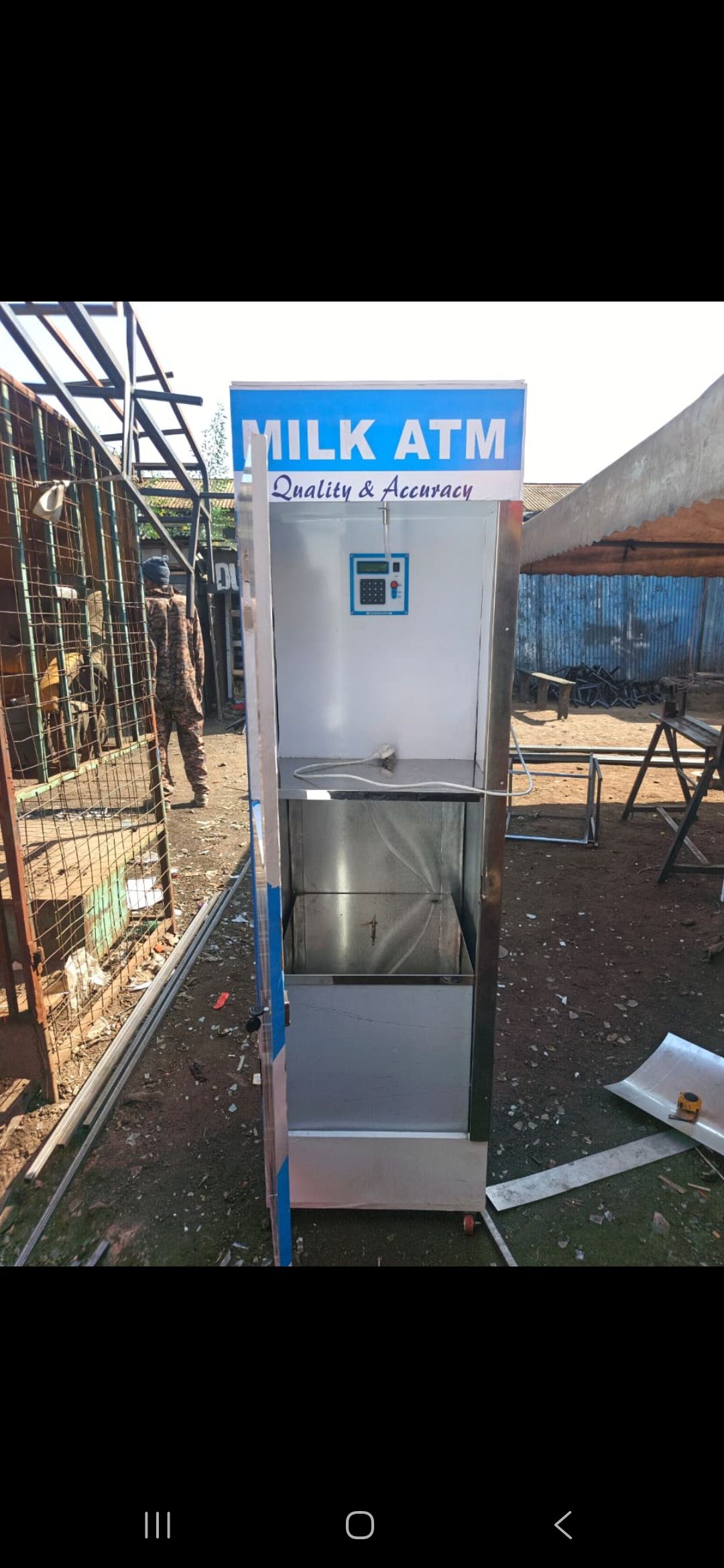 Milk ATM 72Lstainless tank -with cooling/without cooling mechanism