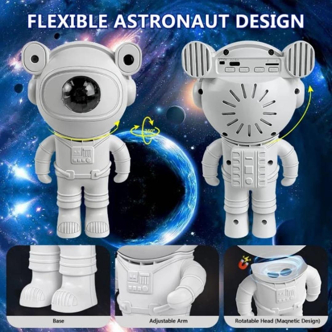 Star projector Galaxy Night light - Astronaut Space Projector,Starry Nebula Celling LED Lamp with Timer and Remote, Kids Room Decor Aesthetic, for Christmas & birthdays