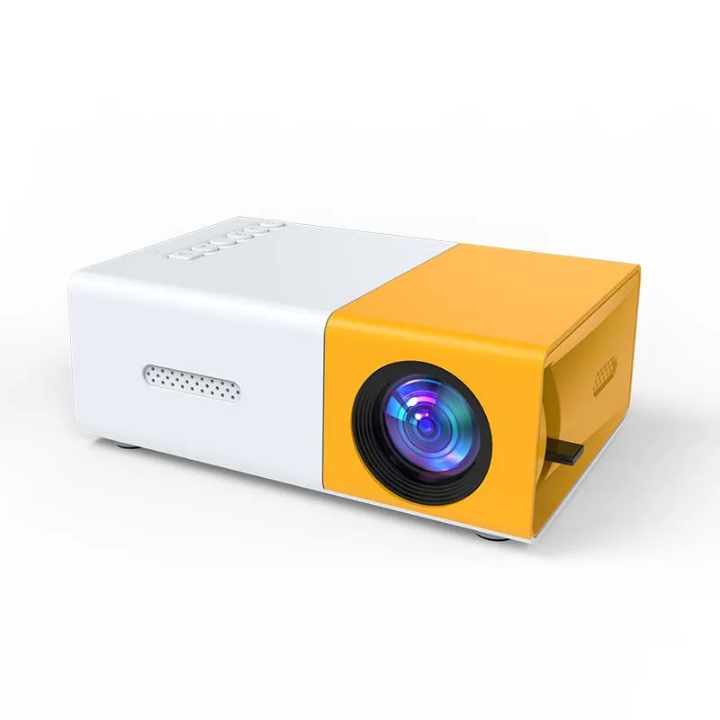 YG 300 Mimi LED projector YG300 upgraded version 1000 lumen 320*240 HDMI Compatible USB audio Home media Beamer