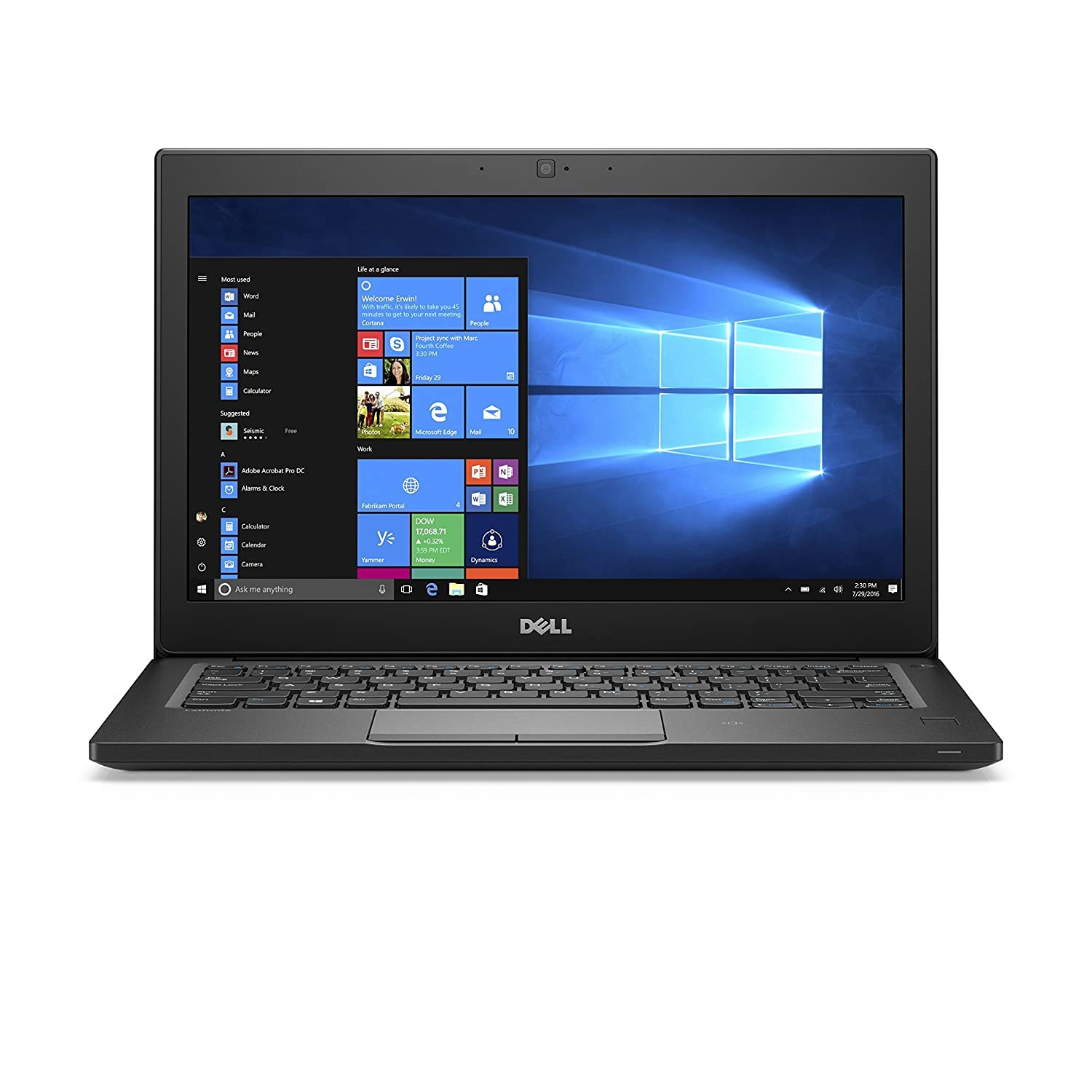DELL LATITUDE 7280 COI5 6TH GENERATION 8GBRAM 256GBSSD BLACK /HDMI
Business-class laptop that combines dependable performance, slim design, and practical features in a compact 12.5-inch chassis —