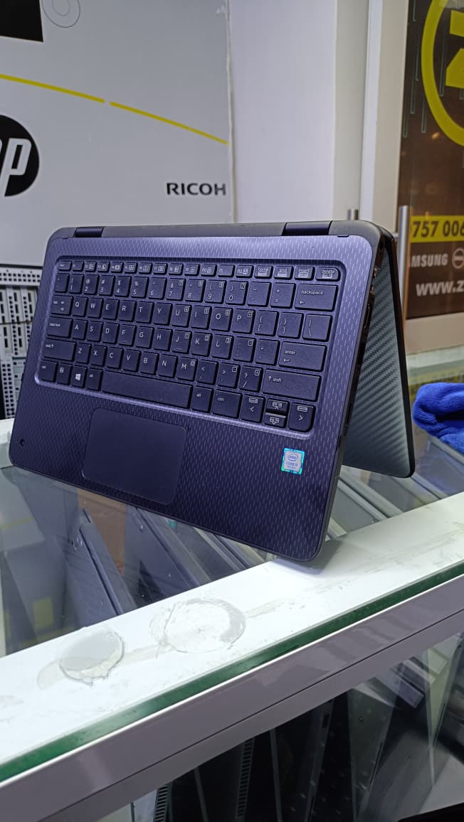 HP ProBook x360 11 G2 EE 7th-generation Intel Core i5-7Y54 processor with 8 GB of RAM and a 256 GB SSD,offering fast system responsiveness, quick boot-ups, and ample storage for documents, media,