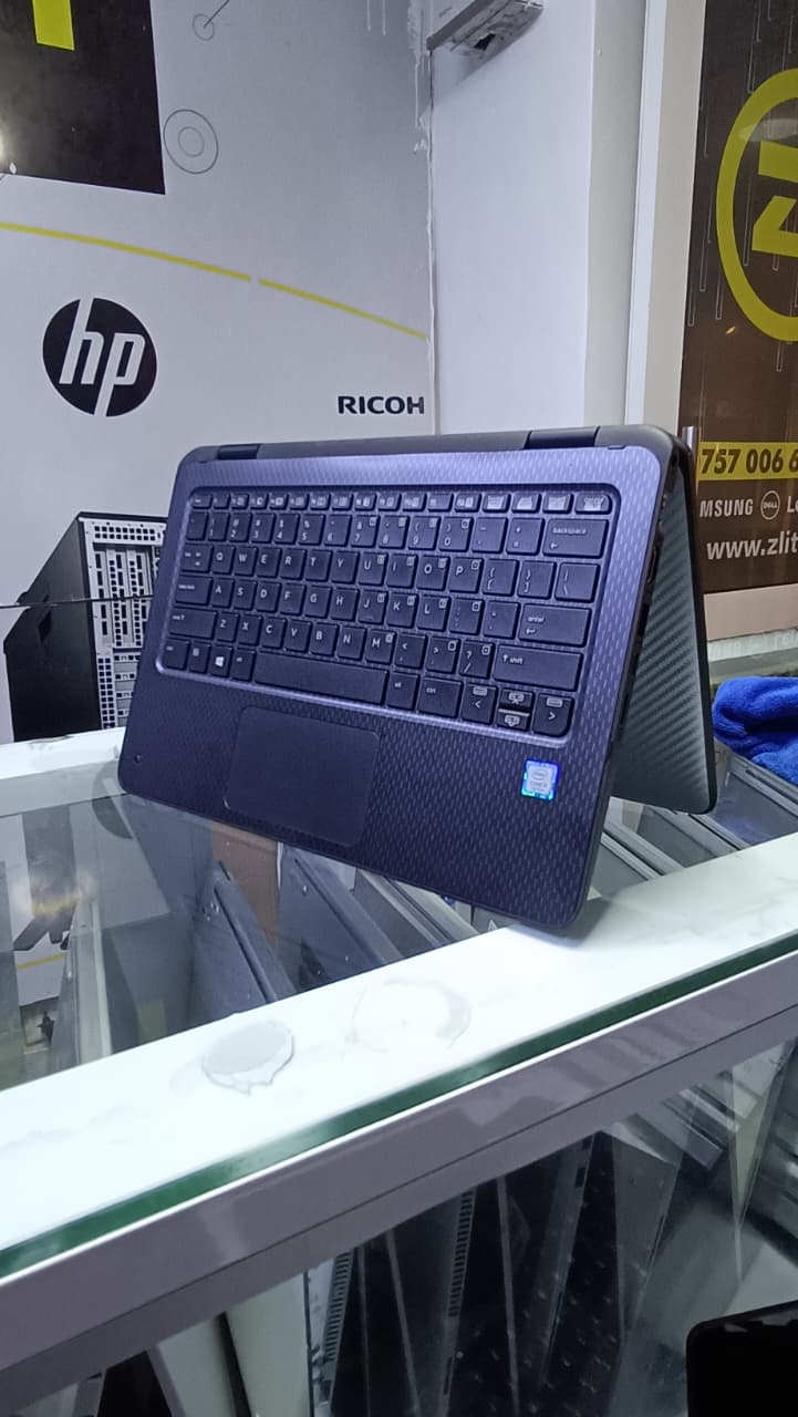 HP ProBook x360 11 G2 EE 7th-generation Intel Core i5-7Y54 processor with 8 GB of RAM and a 256 GB SSD,offering fast system responsiveness, quick boot-ups, and ample storage for documents, media,