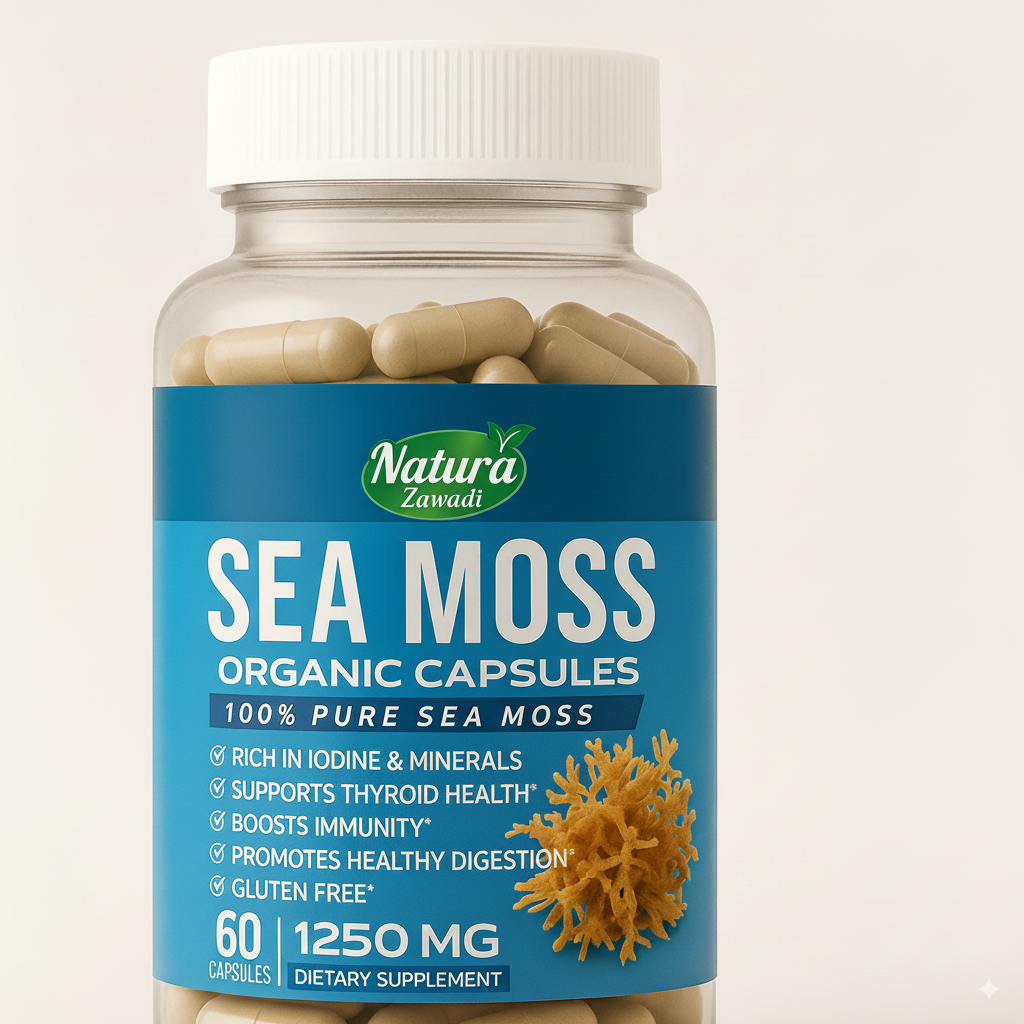Sea Moss Capsules - Improved Immunity, Fight Inflammation, Improve Gut Health, Increased Energy