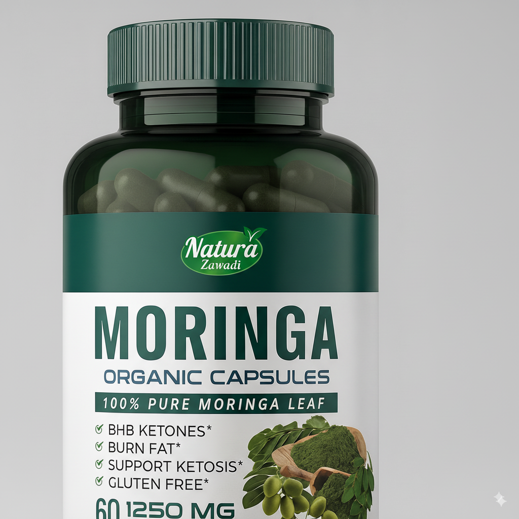Moringa Capsules - Increased Energy & Immunity