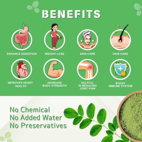 Moringa Capsules - Increased Energy & Immunity