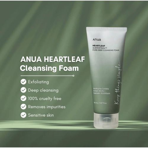 Anua Heartleaf Cleansing Foam